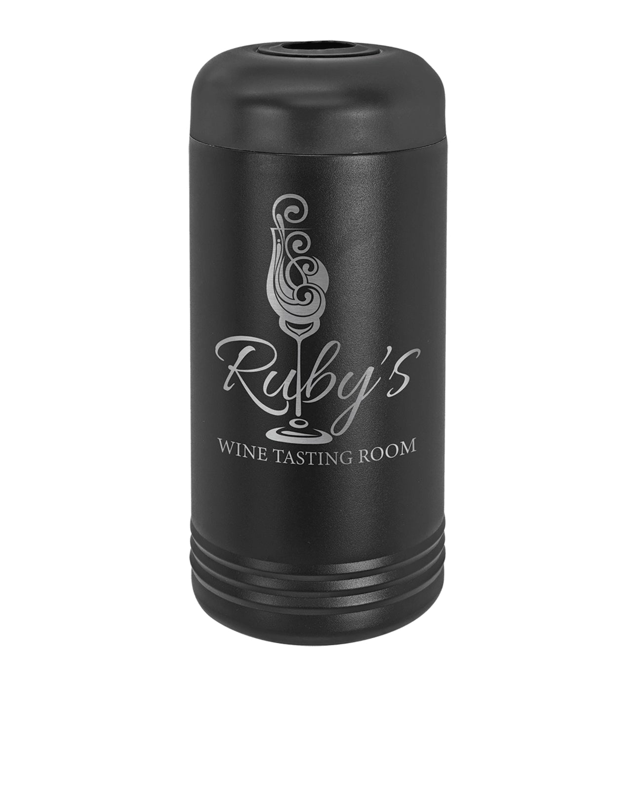Wine Chiller, Stainless Steel. Custom with company logo or Monogram as main picture. - Professional Artwork