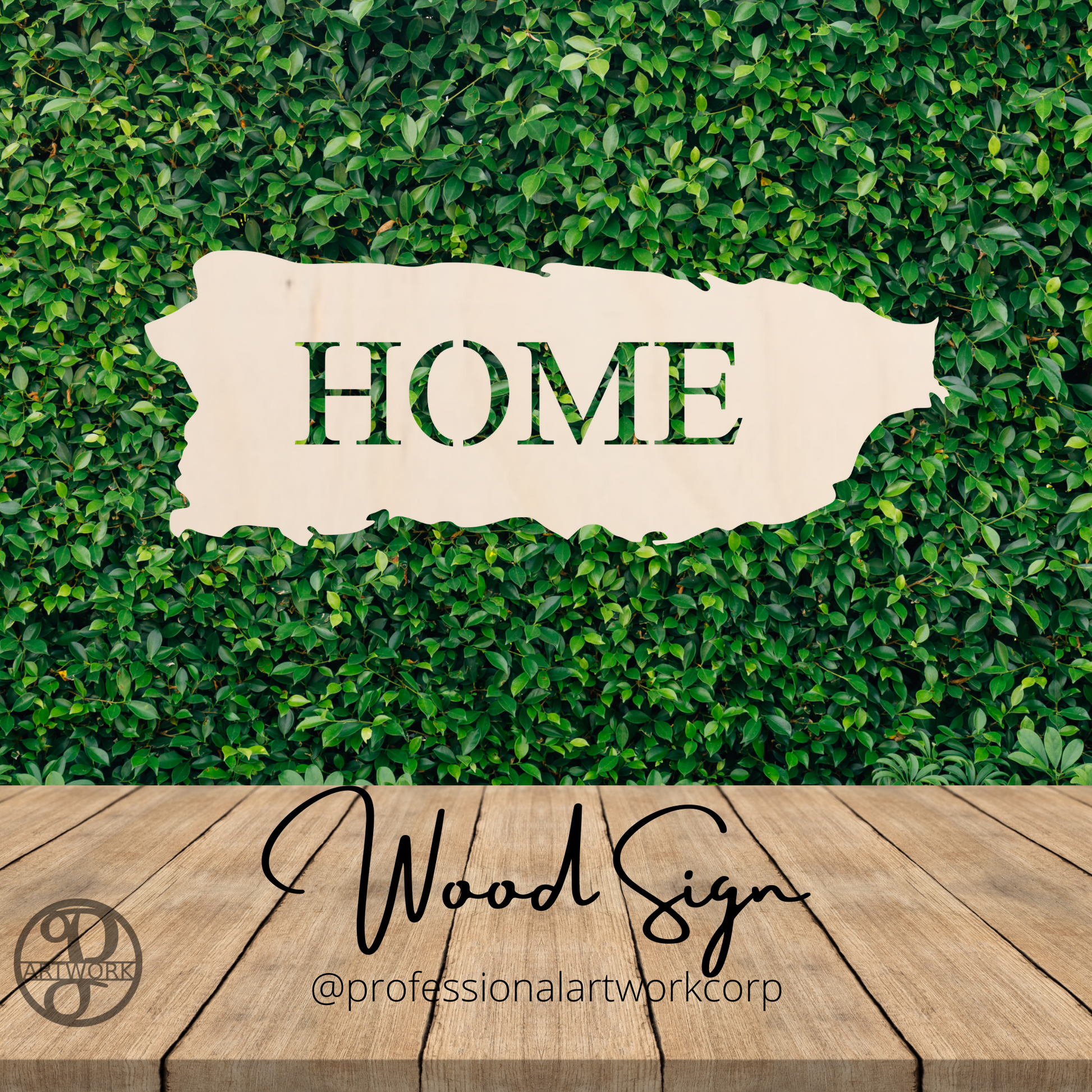 Puerto Rico Map Wood Art - Professional Artwork