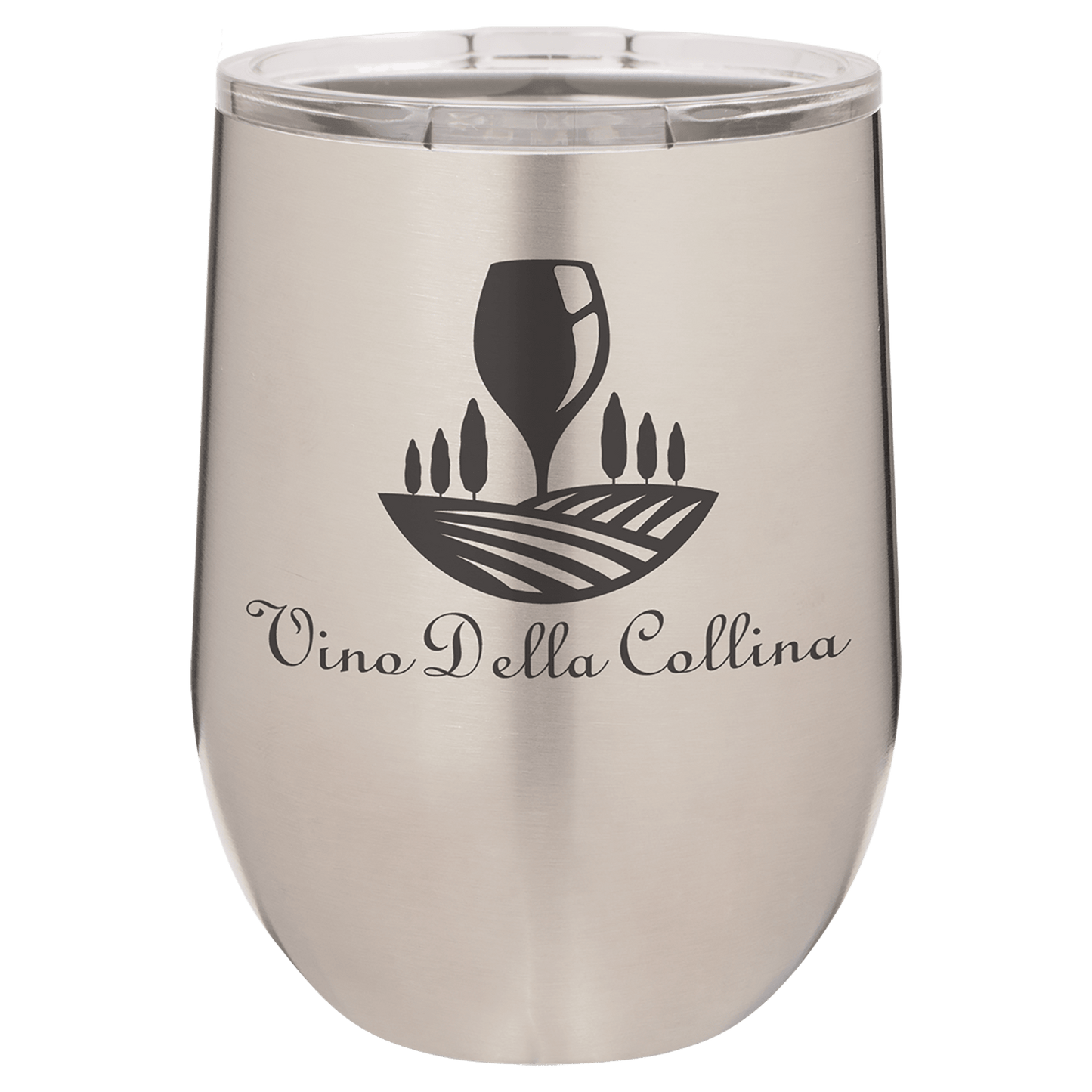 Polar Camel 12 oz. Vacuum Insulated Stemless Wine Tumbler - Professional Artwork
