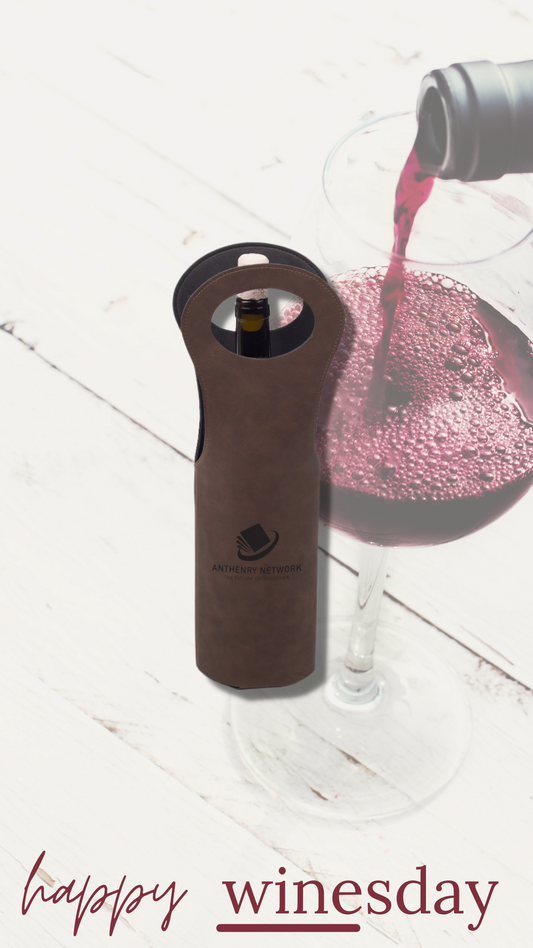 Wine Tote - Bulk Corporate Logo - Professional Artwork