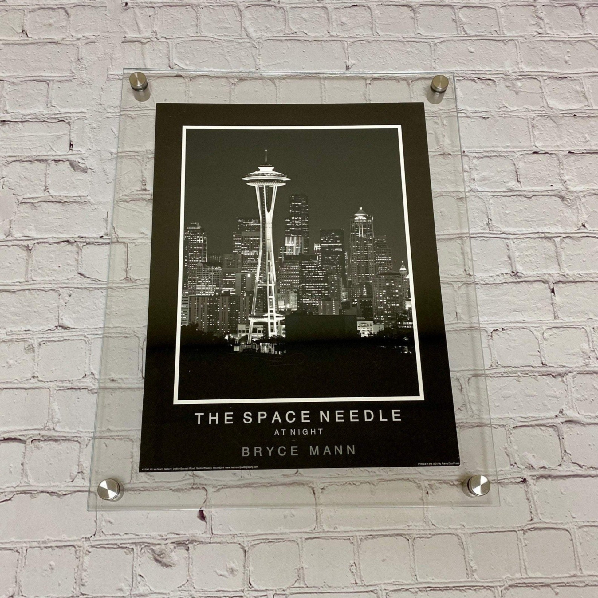 Clear Acrylic Frame Straight Corners - Professional Artwork