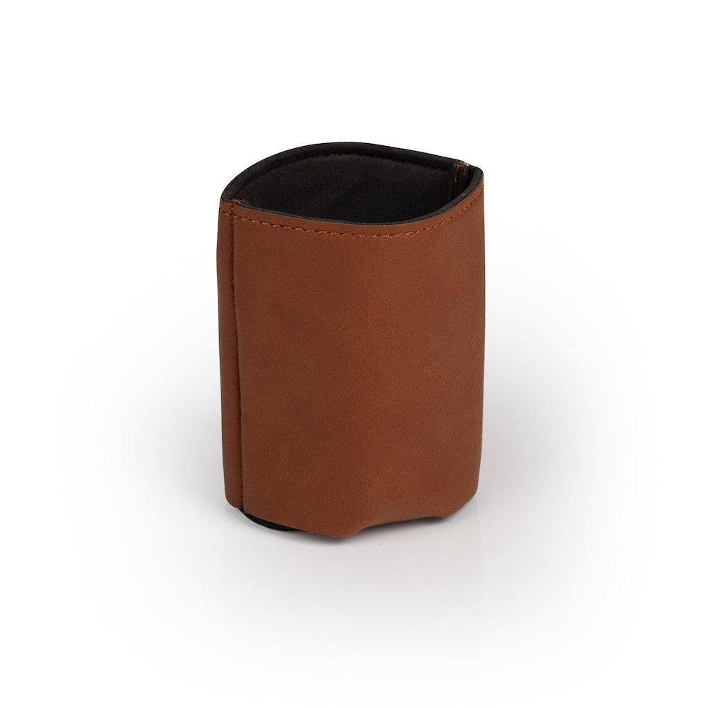 Can Holder Engraved Chestnut
