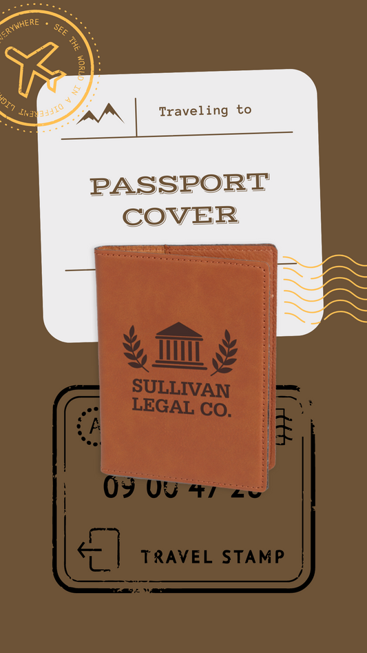 Leather Passport Cover