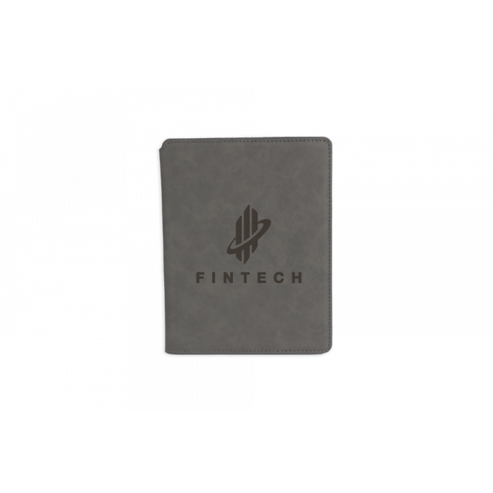 Engraved Leather Portfolio 7" x 9"