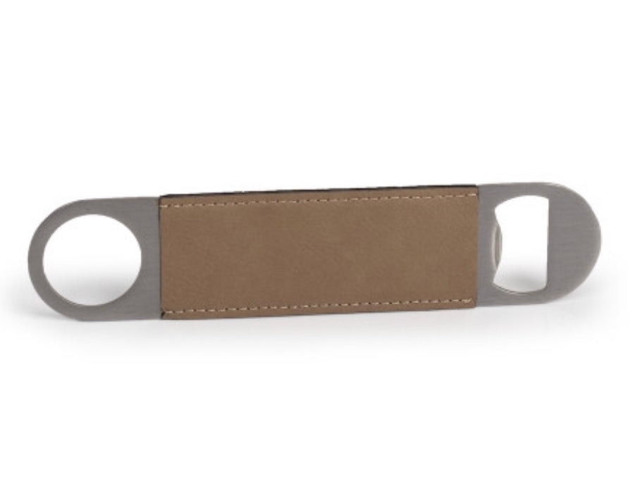 Large Bottle Opener Engraved Buckskin