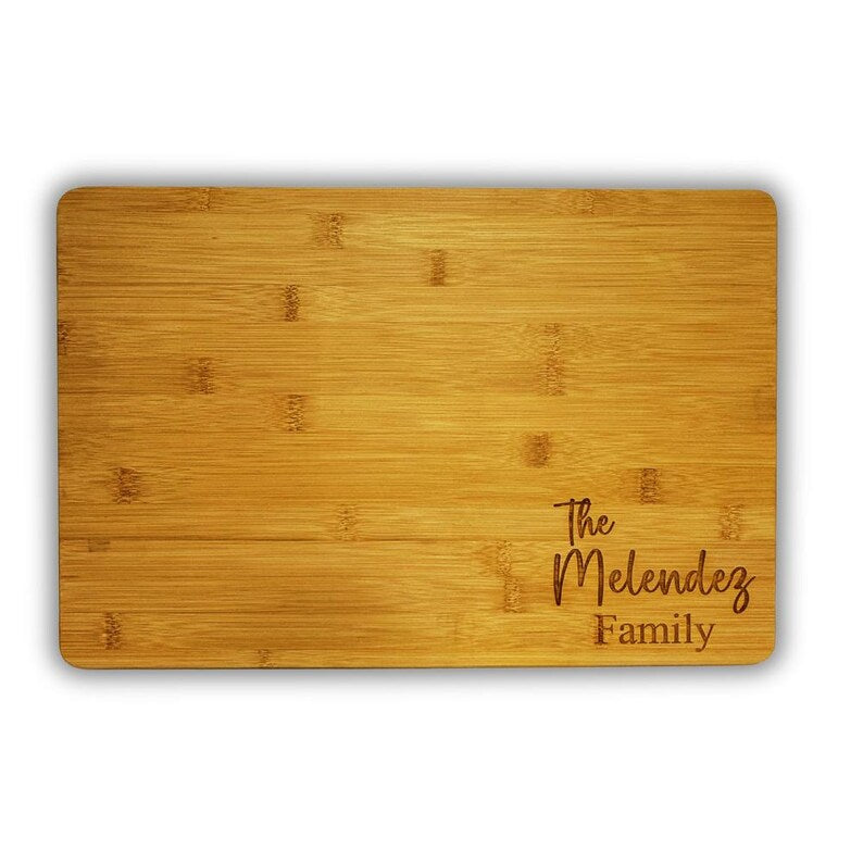 Personalized Cutting Board Gift, Wedding Gift, Charcuterie Board, Couple Gift, Anniversary Gift, Birthday Gift, 2 Sizes Available - Design 2