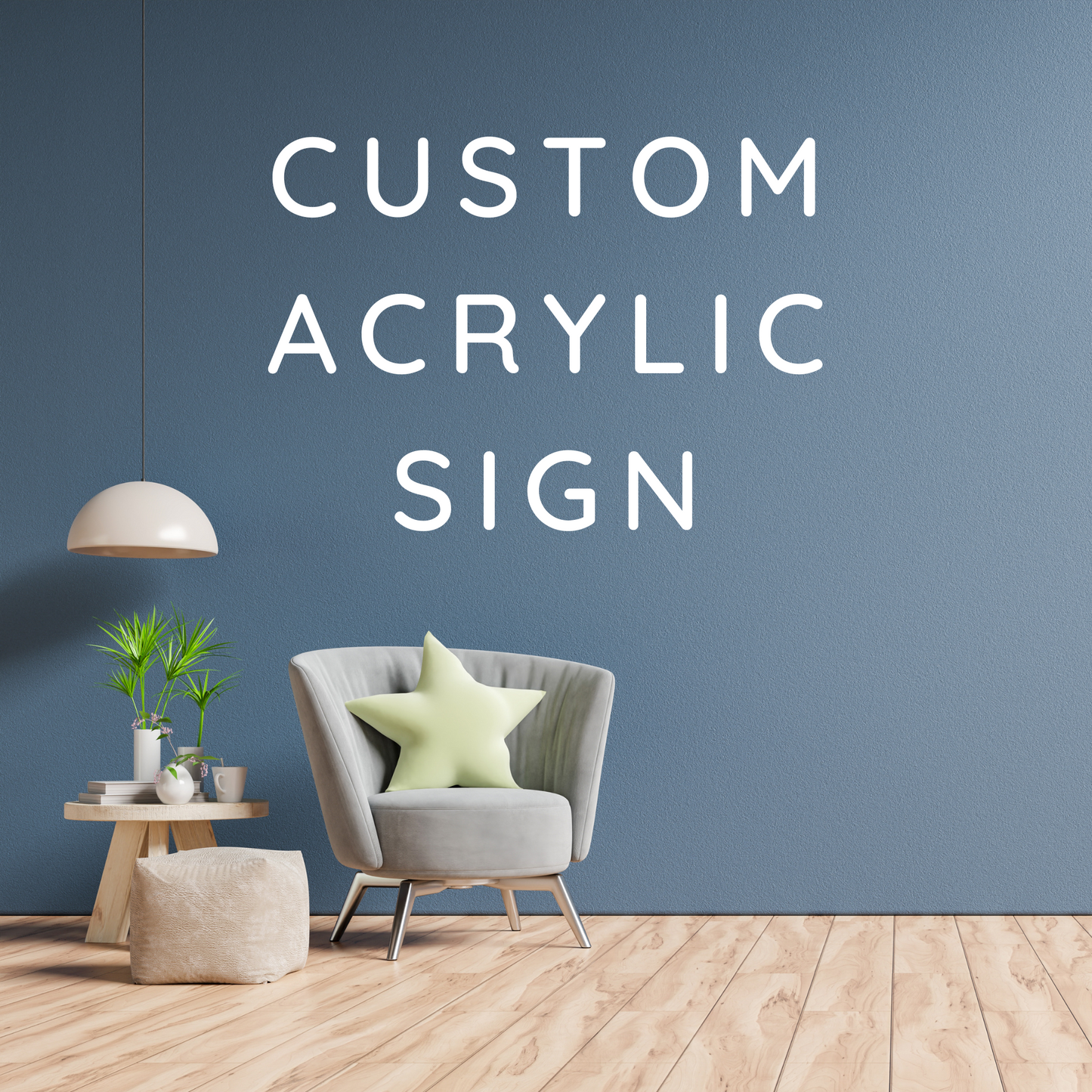 Custom Acrylic Sign - Professional Artwork