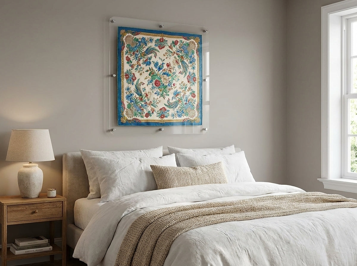 Large Clear Acrylic Frame Round Corners - Professional Artwork