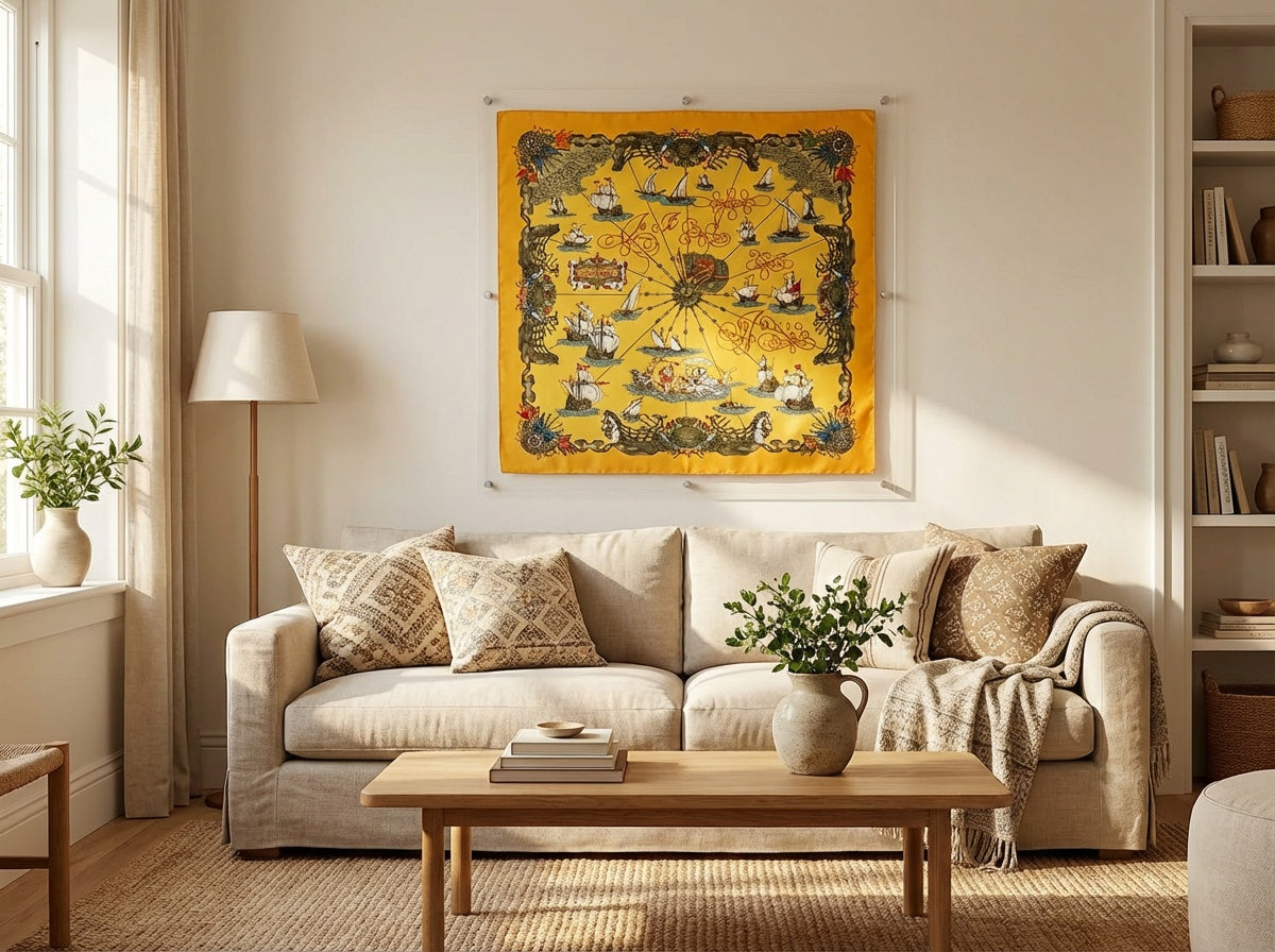 Large Clear Acrylic Frame Straight Corners - Professional Artwork