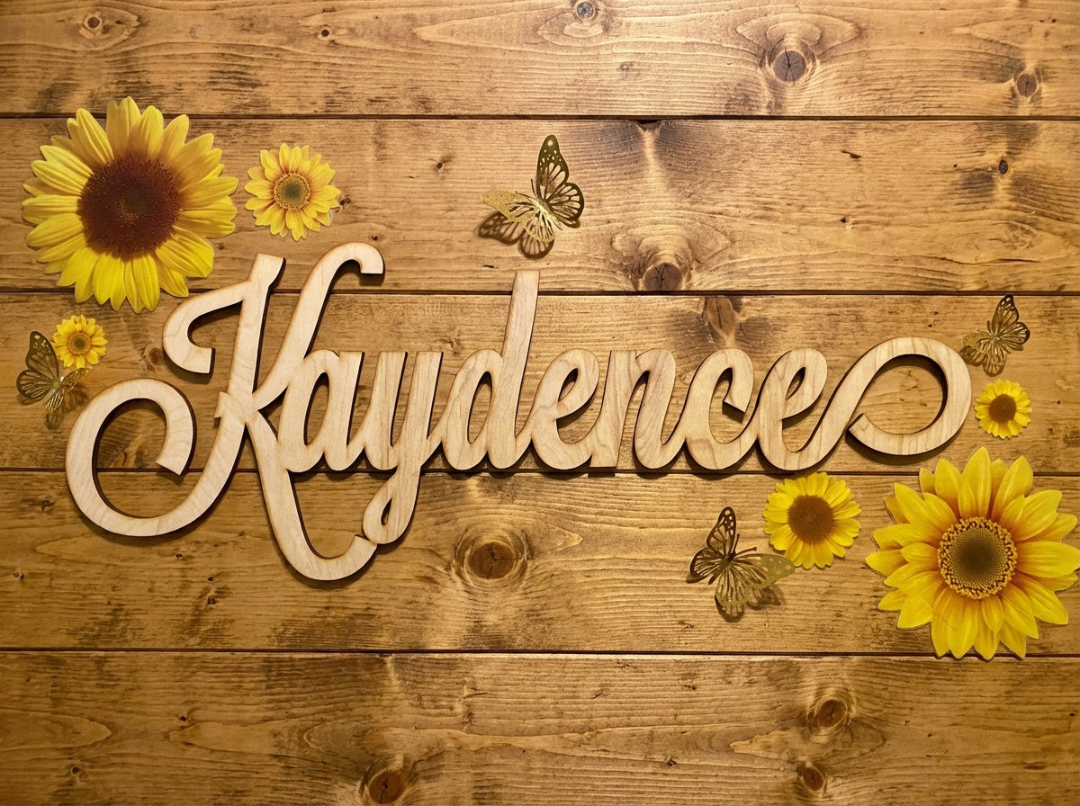Custom Wood Signs - Professional Artwork