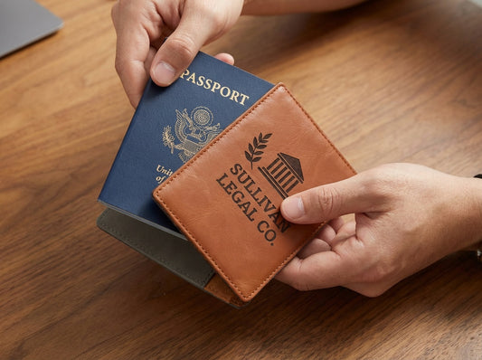 Leatherette Passport Cover - Professional Artwork