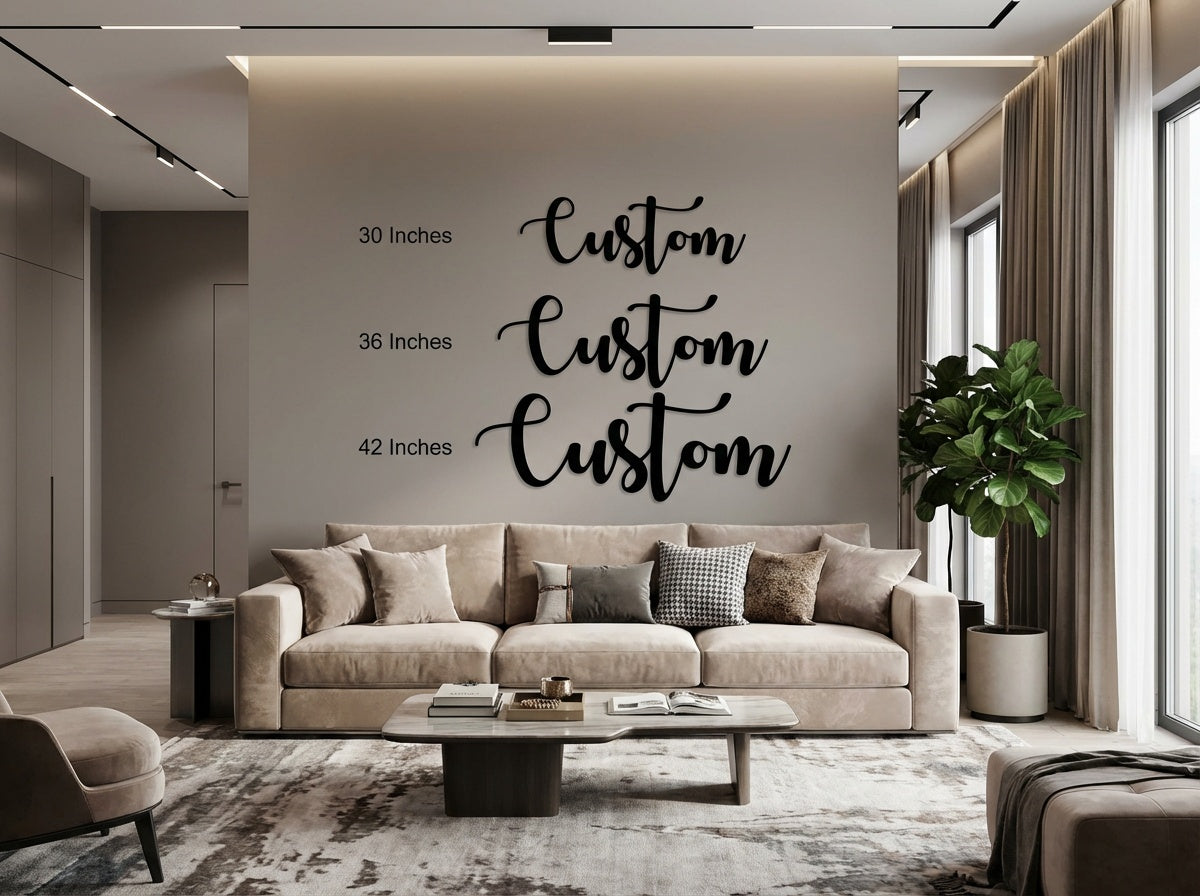 Custom Wood Signs - Professional Artwork