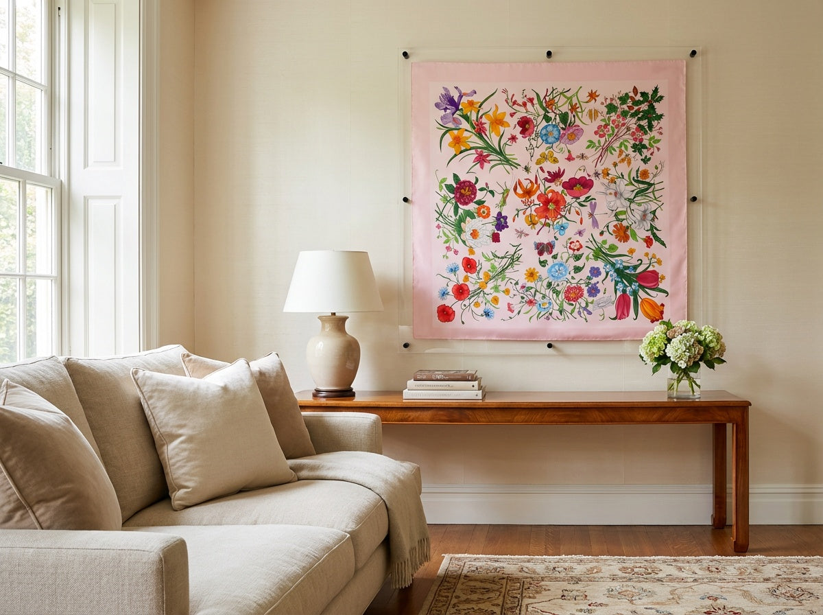 Large Clear Acrylic Frame Straight Corners - Professional Artwork