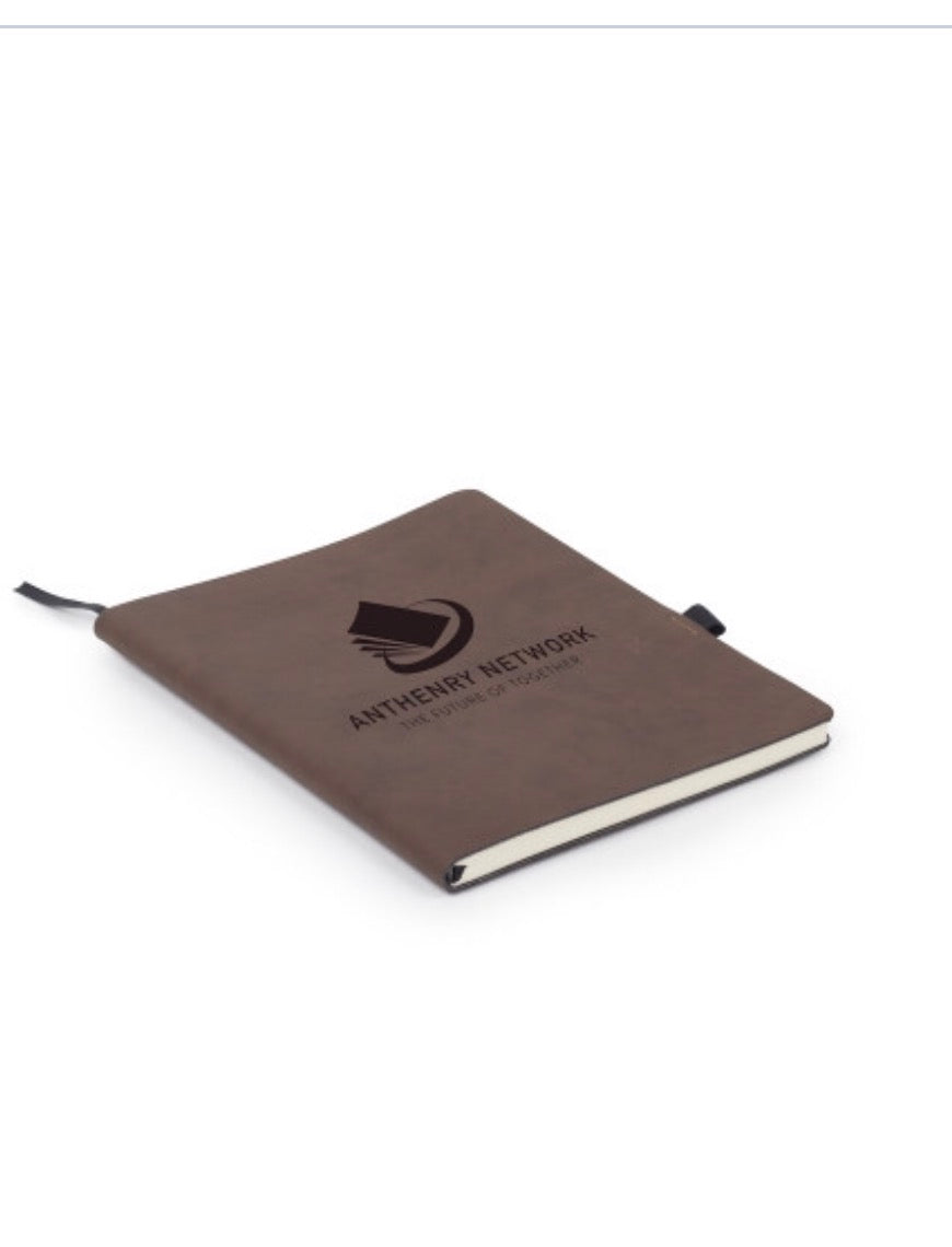 Engraved 7" x 9" Notebook Bay Brown