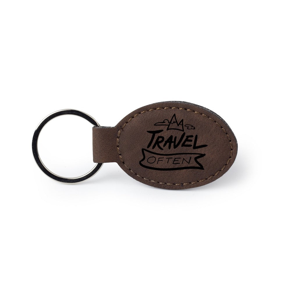 Oval Keychain - Bulk Corporate Logo - Professional Artwork